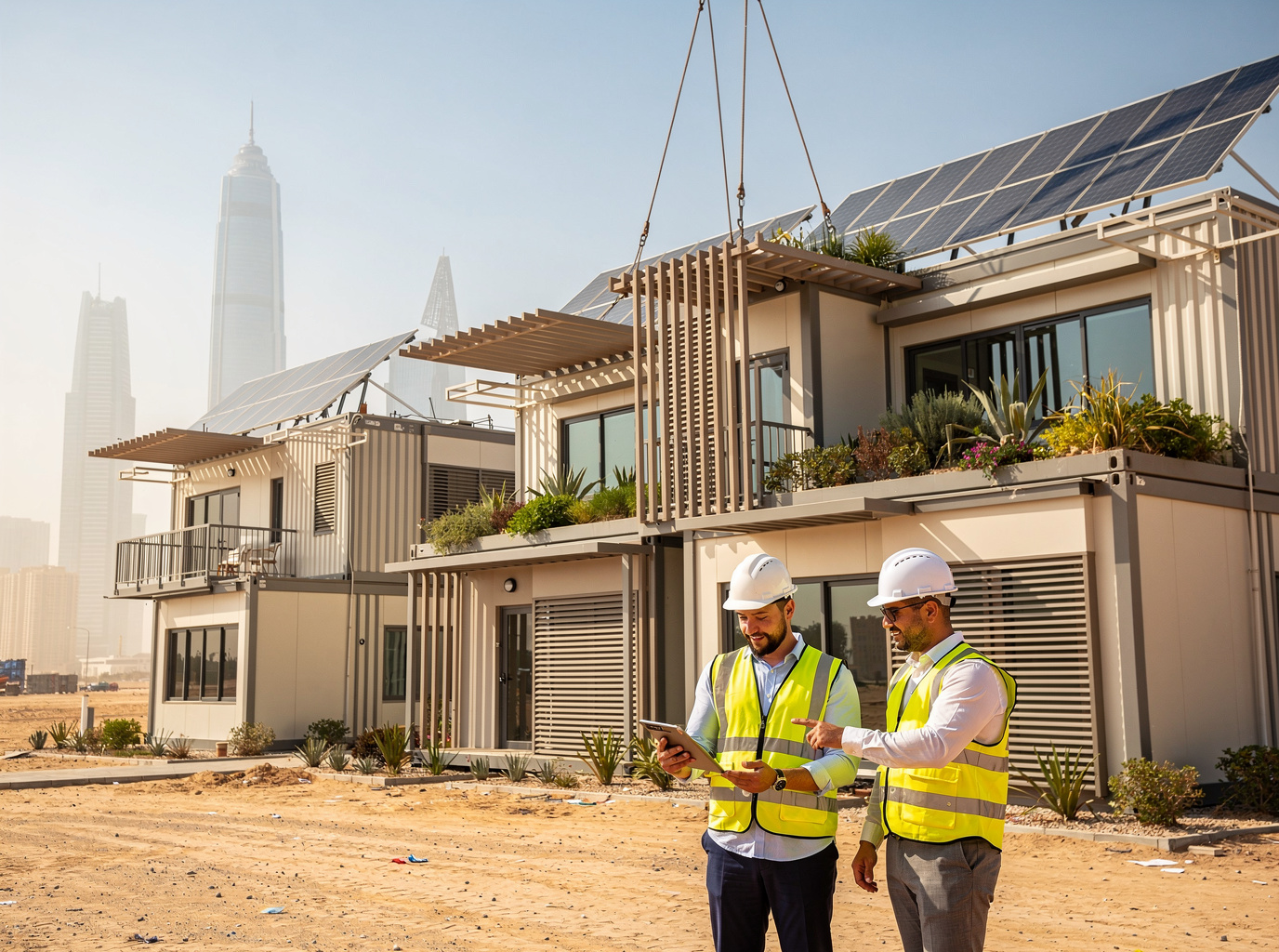 Designing for Dubai's Climate: Essential Features for Energy-Efficient Modular Buildings